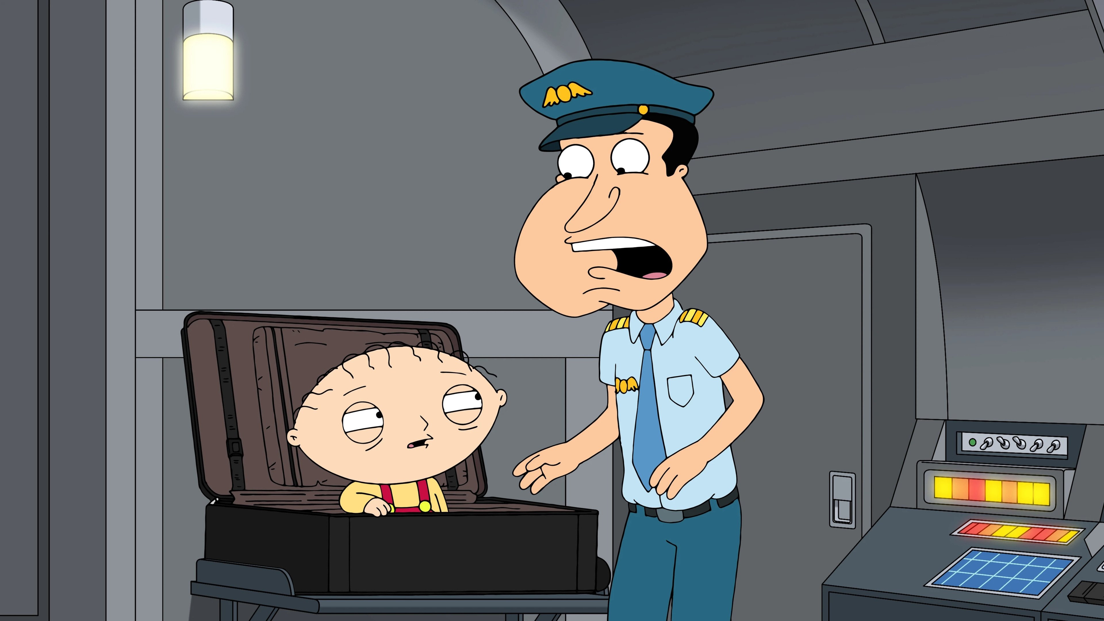 Bon voyage, Stewie