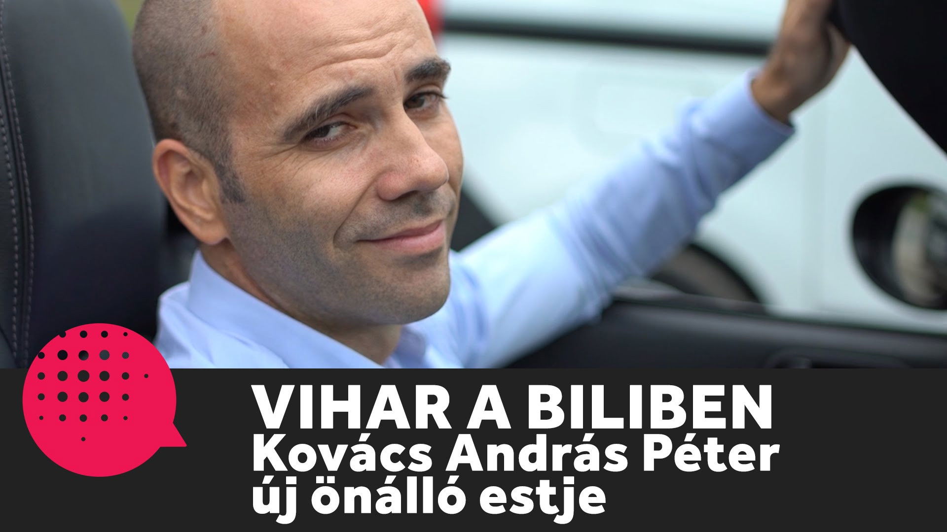 Dumaszínház: Vihar a biliben - Kovács András Péter önálló estje