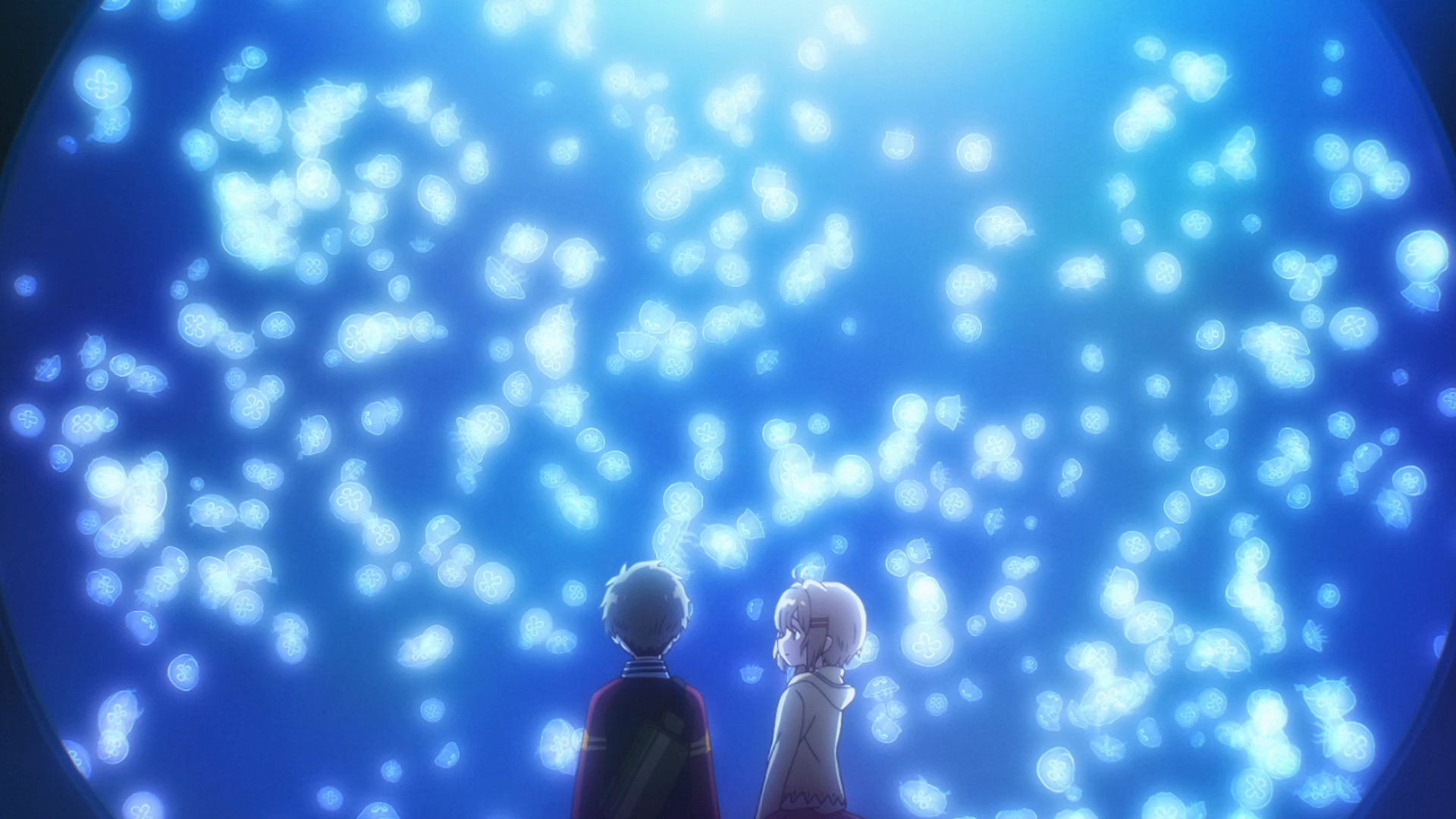 Sakura's Thrilling Aquarium Visit