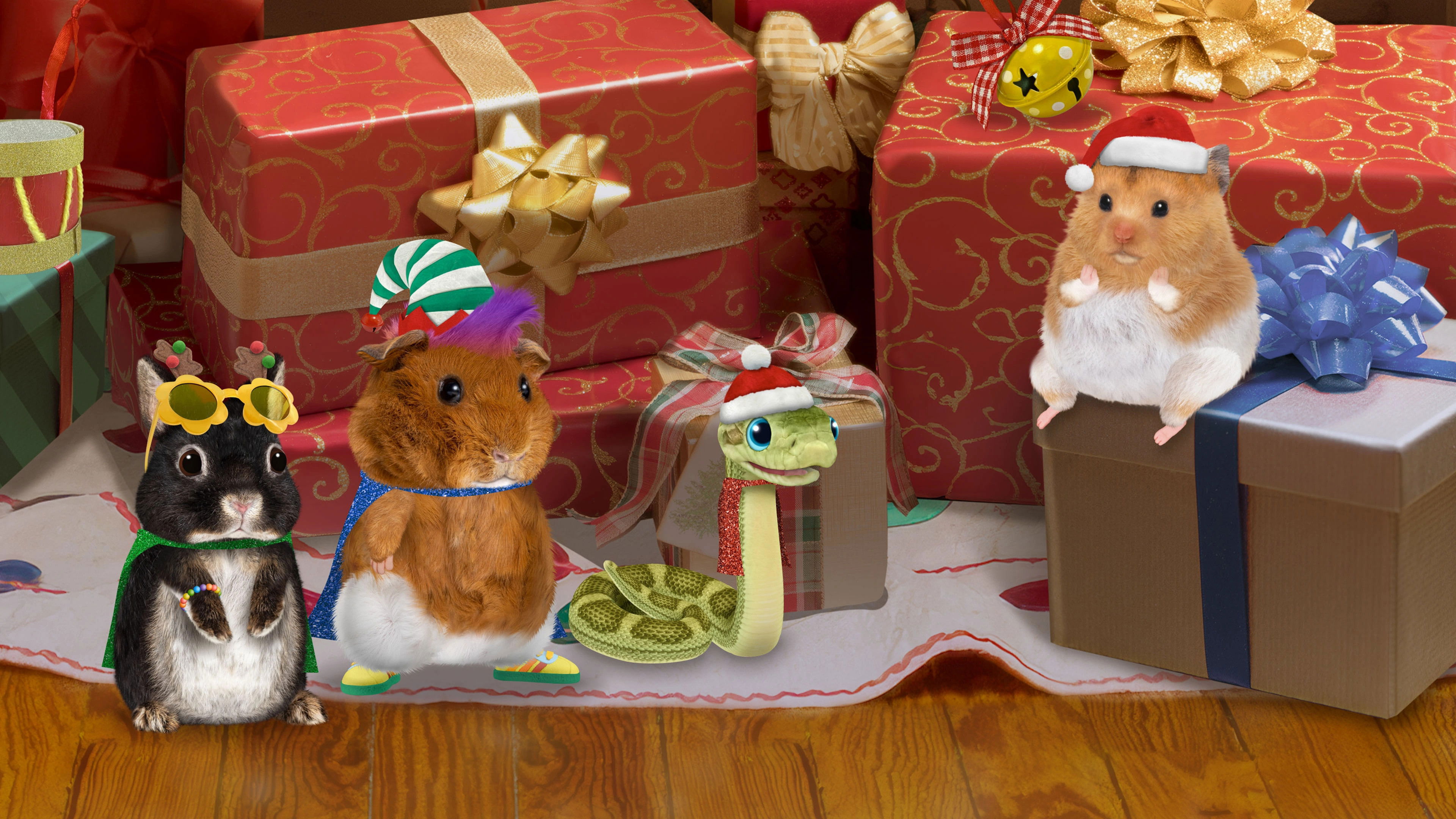 Help the Holiday Hamster! / Save the Snowman!