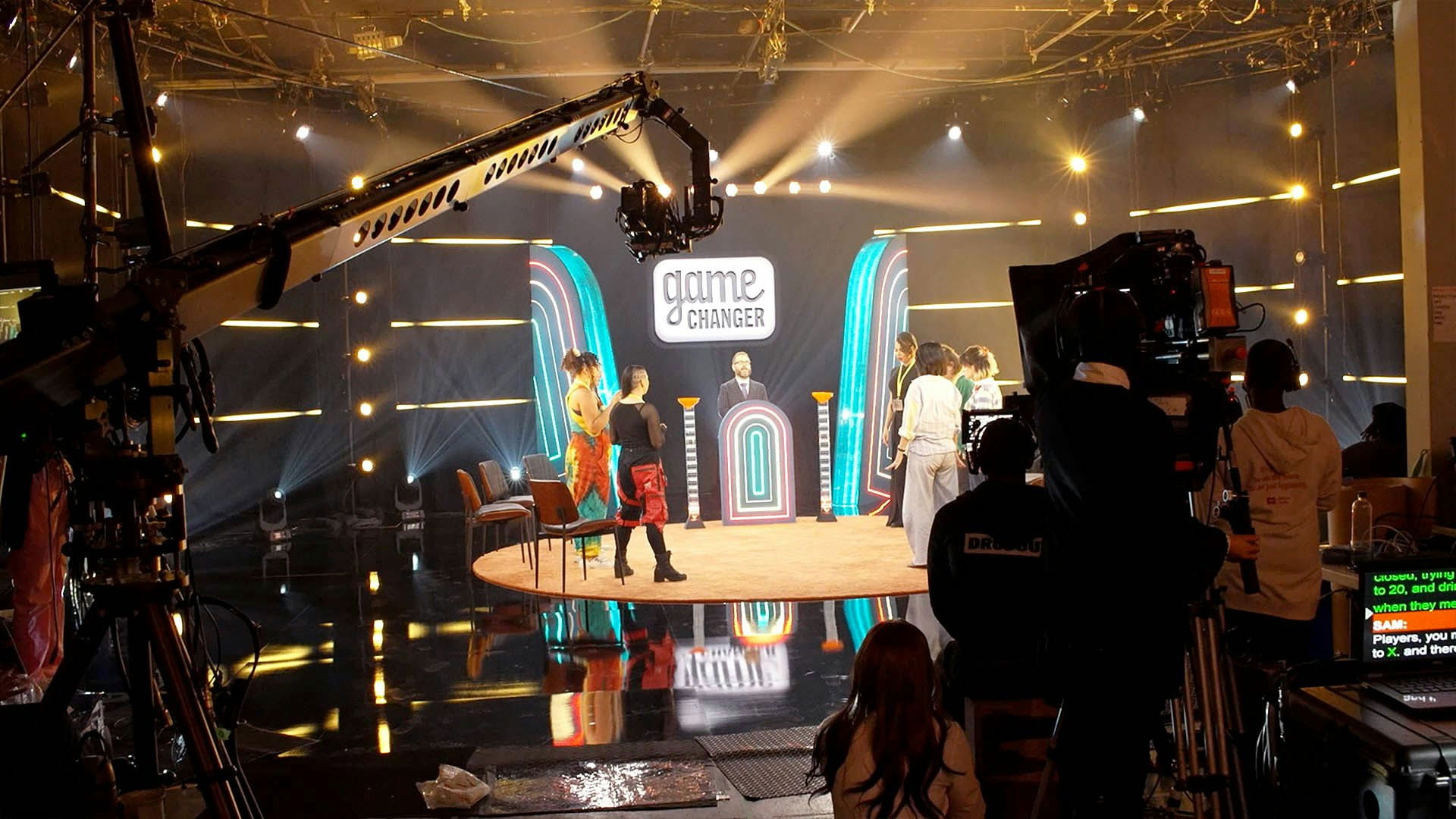 Behind the Scenes of "The Drinking Game"