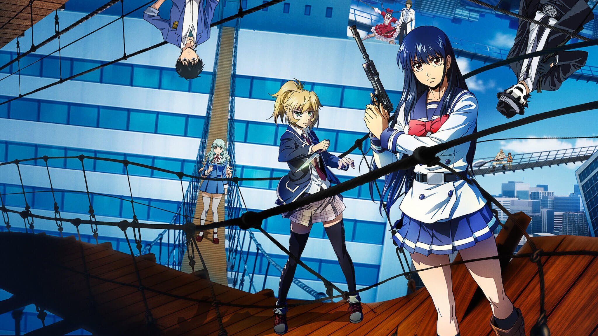 Harc a toronyház tetején