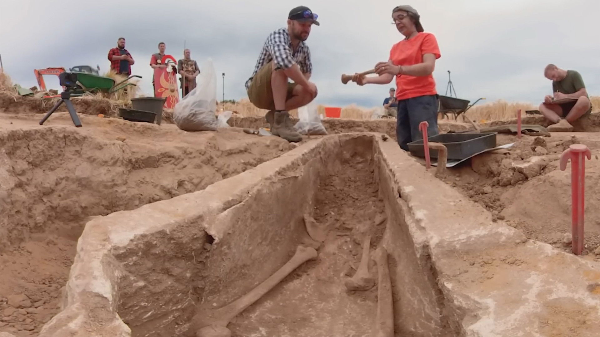 Expedition Crew: Return to the Roman Sarcophagus (Day 2)