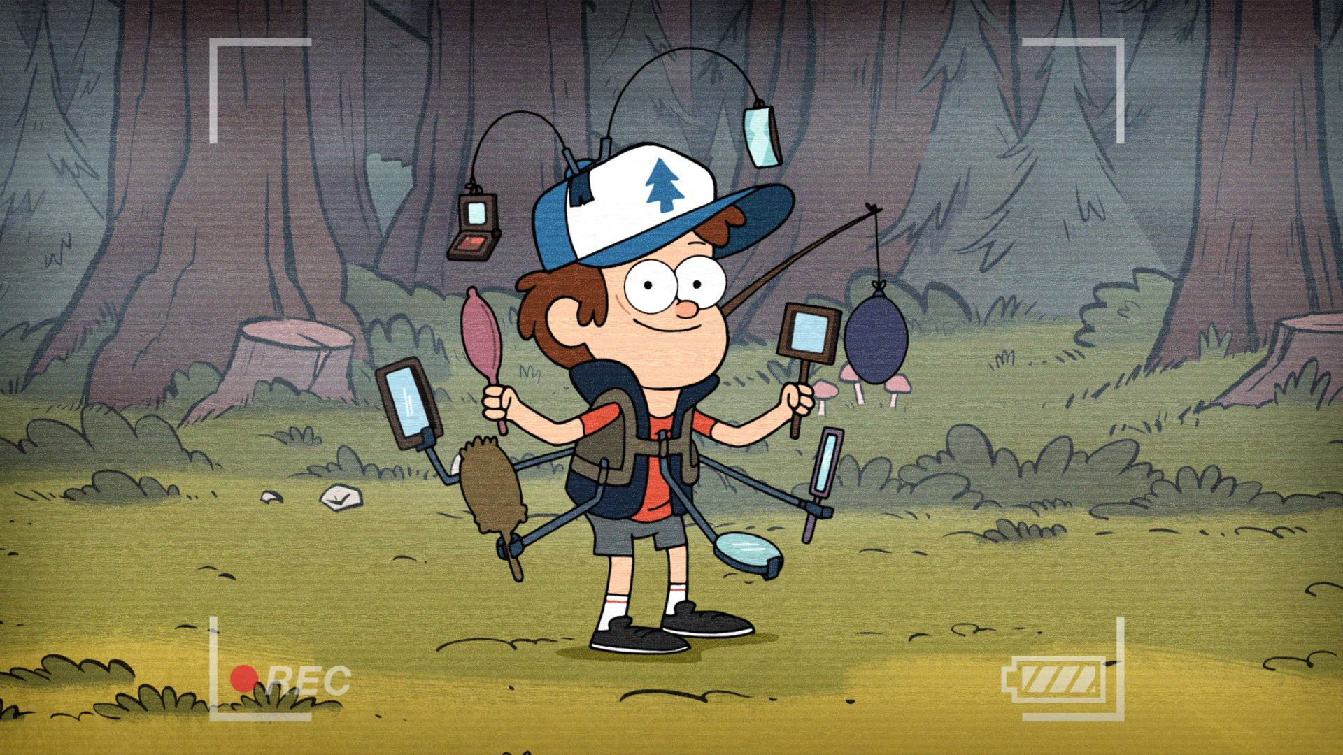 Dipper's Guide to the Unexplained - The Hide-Behind