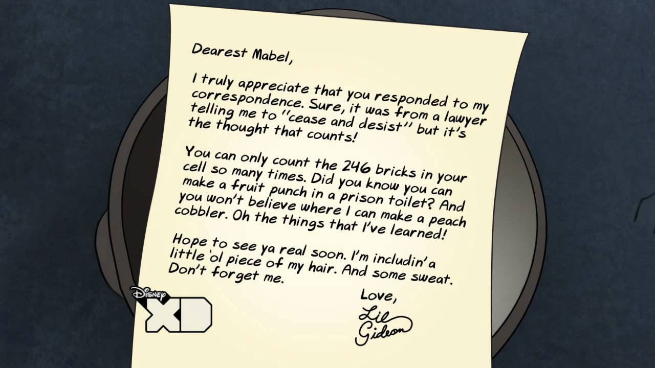 Creepy Letters from Lil Gideon - Cease and Desist