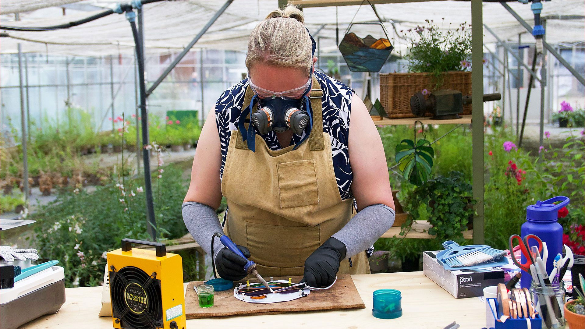 Stone Carving and Stained Glass