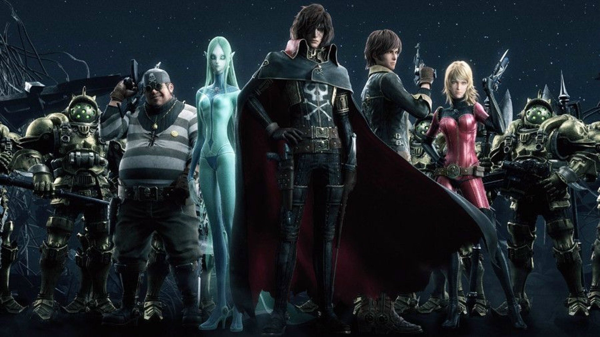 Space Pirate Captain Harlock Collection