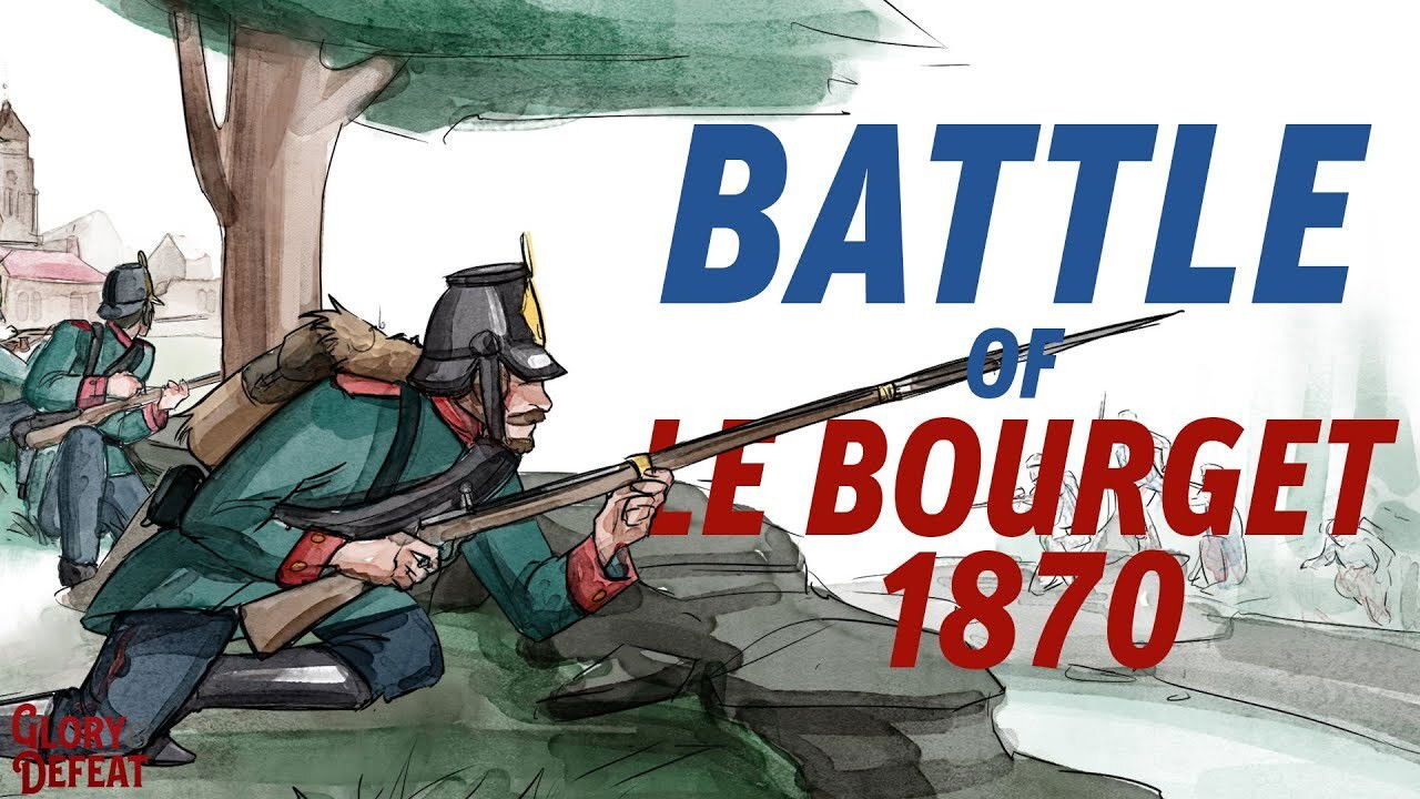 The Last Imperial Army Surrenders at Metz - Battle of Le Bourget 1870