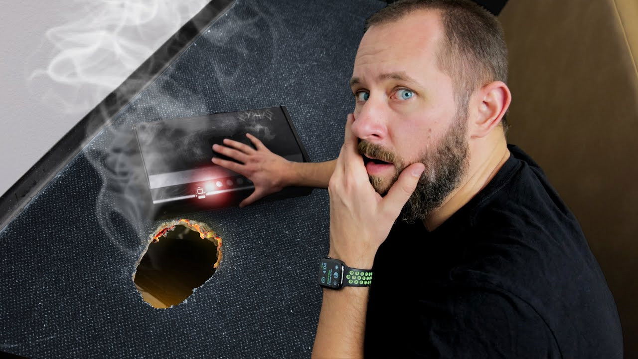 This Chemical Burned A Hole Through The First Floor!