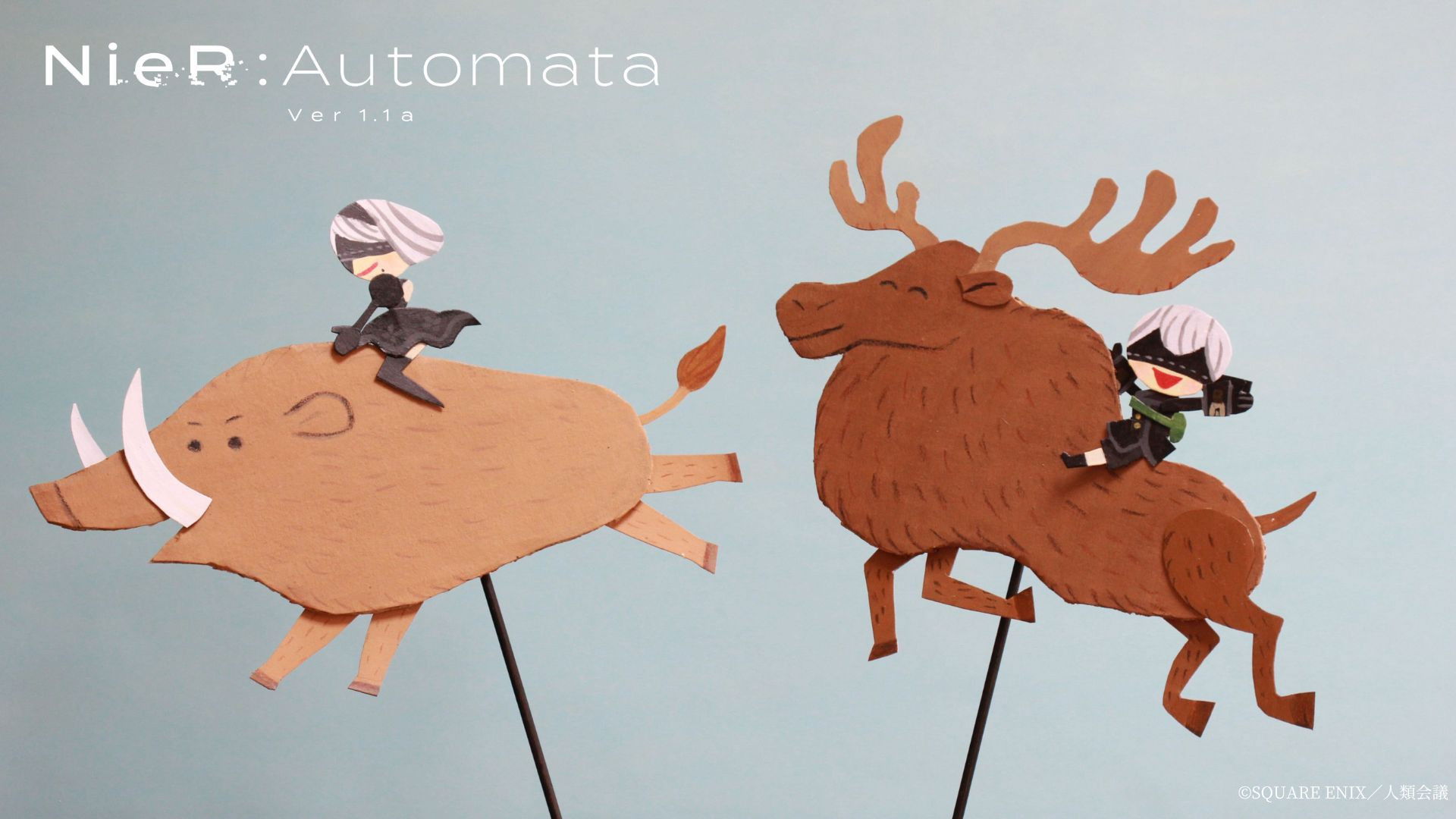 Puppet Play #03 - The Boar, Deer, and Butterfly