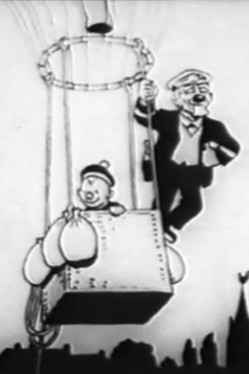 Captain Grogg in a Balloon