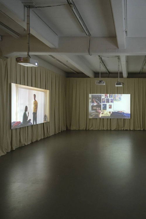 Art installation of ILOVERUSS