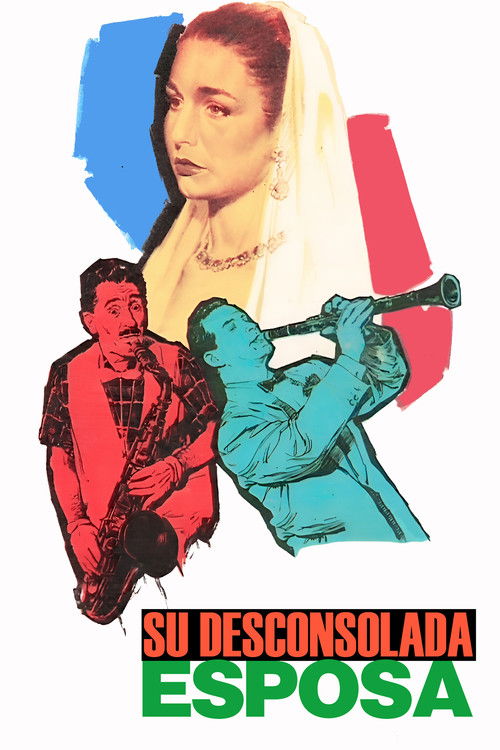 Su desconsolada esposa