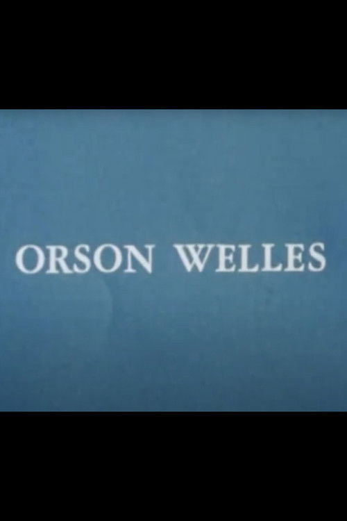 Portrait: Orson Welles
