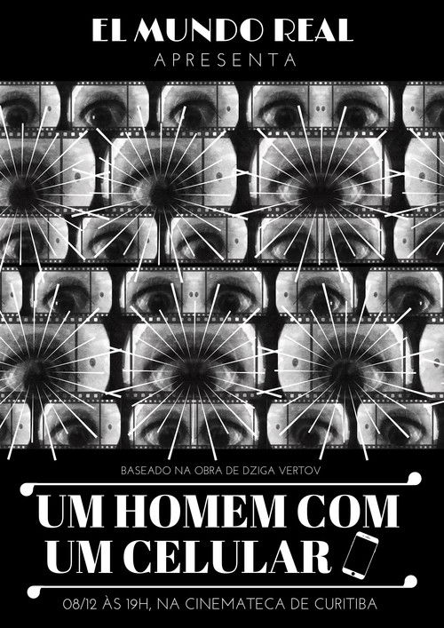 Man with a cellphone camera