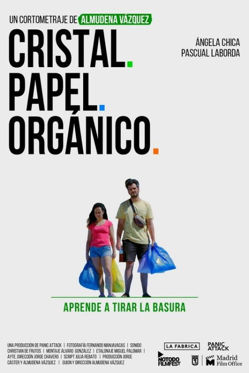 Cristal, papel, orgánico