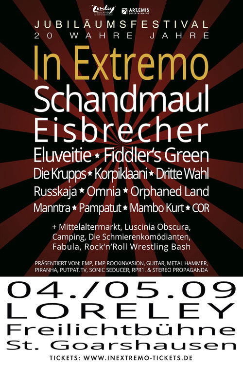 Schandmaul: Live In Loreley (20 Wahre Jahre)