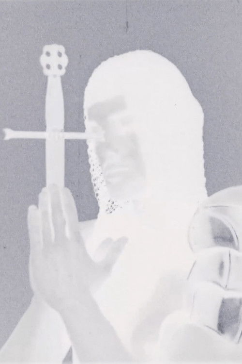 Warrior Figure on a Grey Background