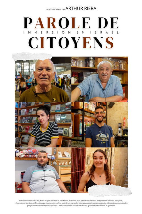Parole de citoyens - Immersion en Israël