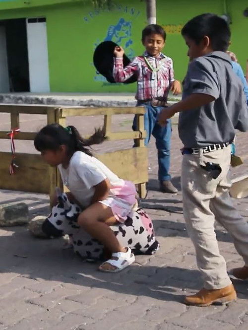 Jaripeo on the river