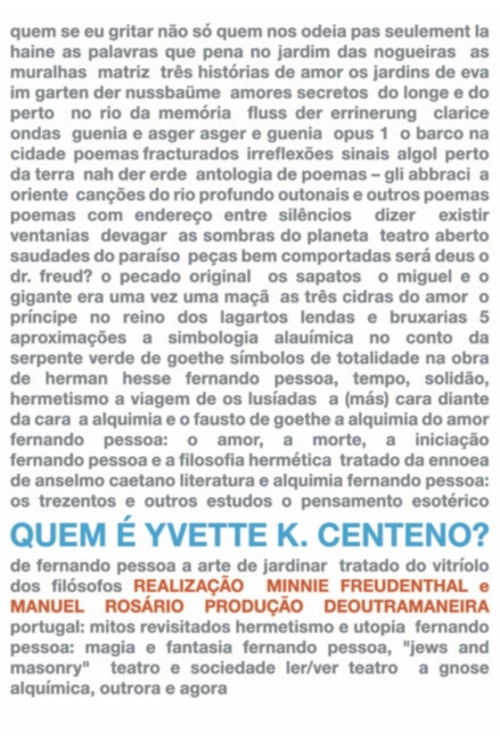 Quem é Yvette K. Centeno?