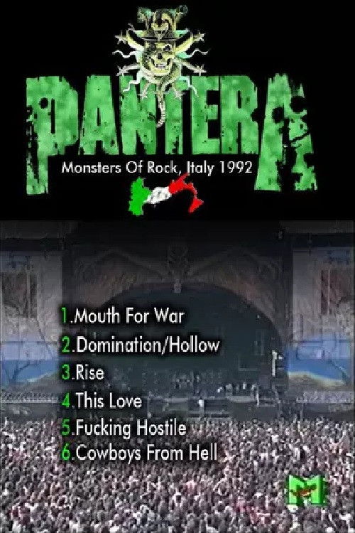 Pantera: Live at Monsters of Rock Italy
