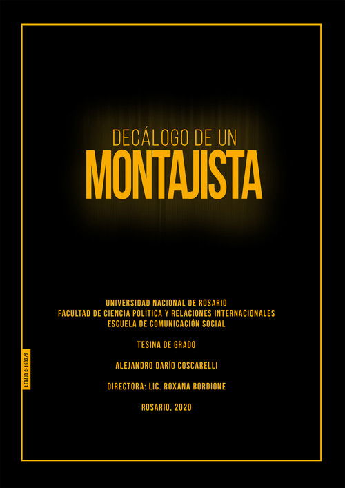 Decálogo de un montajista