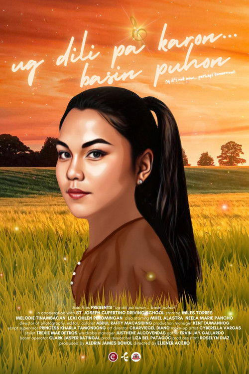 if it’s not now... perhaps tomorrow