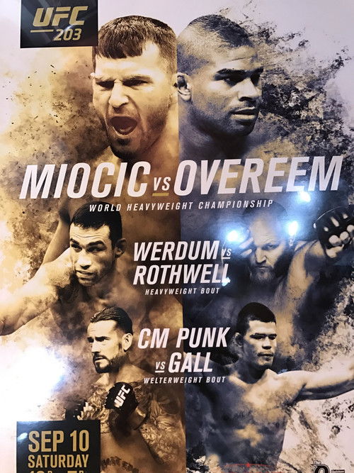UFC 203: Miocic vs. Overeem