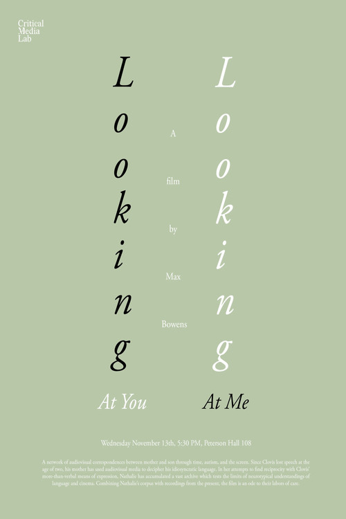 Looking at You Looking at Me