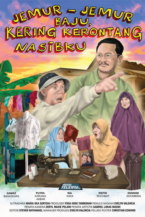 Jemur-jemur Baju Kering Kerontang Nasibku