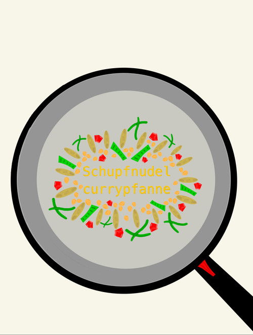 Schupfnudelcurrypfanne