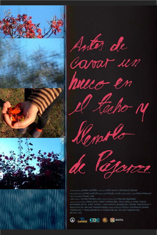 Before cutting a hole in the sky and filling it with birds