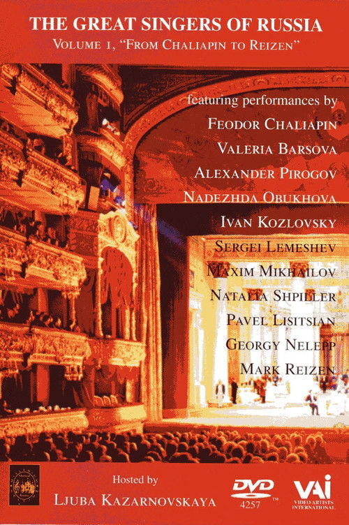 The Great Singers of Russia - Volume 1