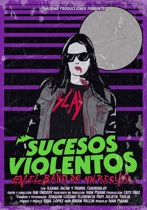 Sucesos violentos en el baño de un recital