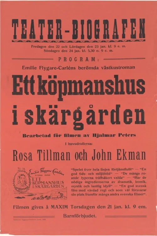 Ett köpmanshus i skärgården