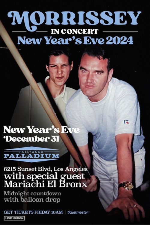 Morrissey - Live at The Hollywood Palladium NYE 2024