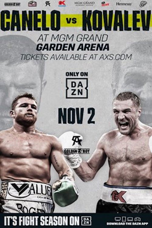 Canelo Alvarez vs. Sergey Kovalev